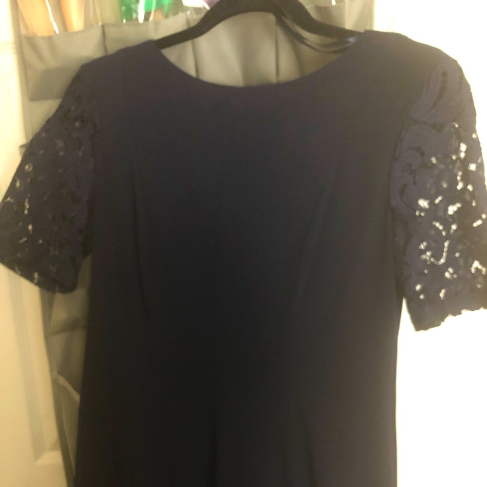 Navy blue dress